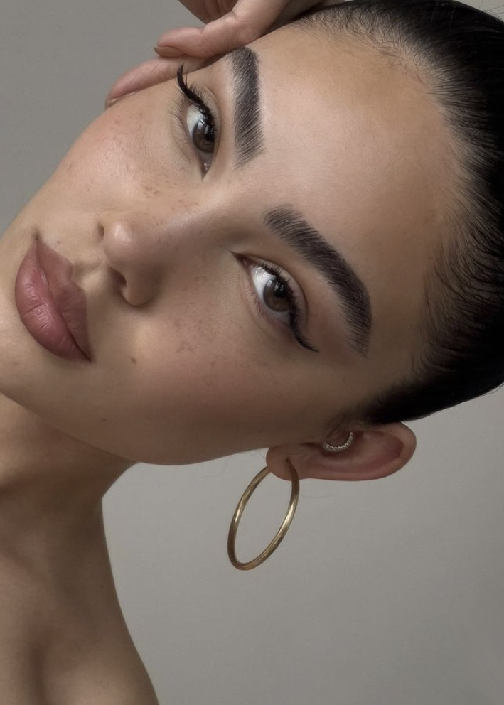 lashes and brows